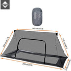 onewind Shelter, Camping Tarp Set Include Emergency Shelter, BugNet and Tent Footprint, Ripstop Silnylon with Silicone PU Coating Survival Shelter Tent for Camping, Hiking, Backpacking