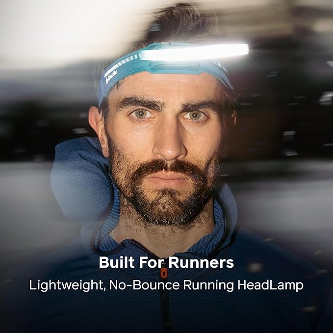 BioLite Dash 450 Rechargeable 450-Lumen HeadLamp, Ember Fade