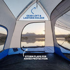 Napier Sportz SUV Tent with Screen Room | 10'x10' Car Camping Tent with 7'x6' Screen Room and Awning | Fits All CUVs, SUVs, Minivans | Sleeps 6 Adults | Blue/Gray | Model 84000