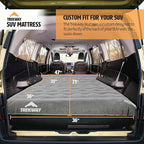 Offroading Gear SUV/Van Inflatable Air Mattress w/Side Chambers - Car Camping Bed - for 4Runner, Outback, Forester, Cherokee, RAV4, Blow Up Inflatable. from Trekway