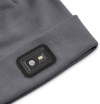 POWERCAP LED Hat Light 150 Lumens Rechargeable Fleece Beanie with Bright Built-in Headlamp Waterproof LED Warm One Size Cap