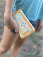 Kids First Aid Kit - 75-Piece Travel First Aid Kit for Toddlers and Babies, TSA Approved, Latex Free, Fits Diaper Bag, Backpack, Purse or Car, Designed by a Mom and Nurse (Orange Crush)