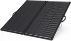 ACOPOWER 200W Mono Lightweight Portable Solar Panel Kit, 200 Watt Solar Suitcase, Waterproof 20A 12V LCD Charge Controller for Camping , RV, Black