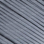 Fluorescent Reflective 550 Type III Guyline Tent Rope Camping Survival Cord High-Visibility Paracord (Reflective Charcoal Gray, 50 Feet)