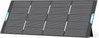 400W Portable Solar Panel, 23% High Efficiency Foldable Solar Charger for Power Station, IP67 Waterproof Fast Setup with Sturdy Kickstands for RV, Camping, Off-Grid Blackouts