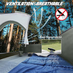 Camping Tent 2-4 Person, Waterproof Windproof Tent with Rainfly Easy Set up-Portable Dome Tents for Camping…