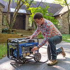 Westinghouse 4650 Peak Watt Portable Generator, RV Ready 30A Outlet, Wheel & Handle Kit, Gas Powered, CO Sensor