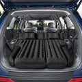 Inflatable SUV Air Mattress Bed Car Mattress, Double-Sided Flocking Travel Camping Bed, Car Sleeping Mattress for Universal SUV with Air Pump 2 Pillows