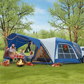 ABORON SUV Tent, 4/6 Person Waterproof SUV Camping Tent, Easy Setup Car Tent with Rainfly & Awning for Family Outdoor Adventures