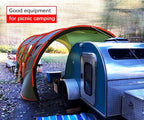 Car Canopy Tent Large Camping Shade for 8-10 Person Family Tent Picnic, BBQ, Friends Gathering Waterproof Windproof Lightweight Easy Setup 15 * 10 FT