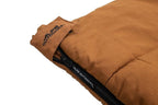 ALPS OutdoorZ Redwood -10°F Flannel-Lined Sleeping Bag with Cotton Canvas Shell, Heavy-Duty Zippers, Oversized Rectangle Design, Cold Weather Camping & Hunting Gear