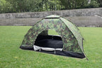 Sutekus Camping Tent Lightweight Backpacking Tent Camouflage Outdoor Equipment for Camping Hiking Biking Trip Upgraded Large Space