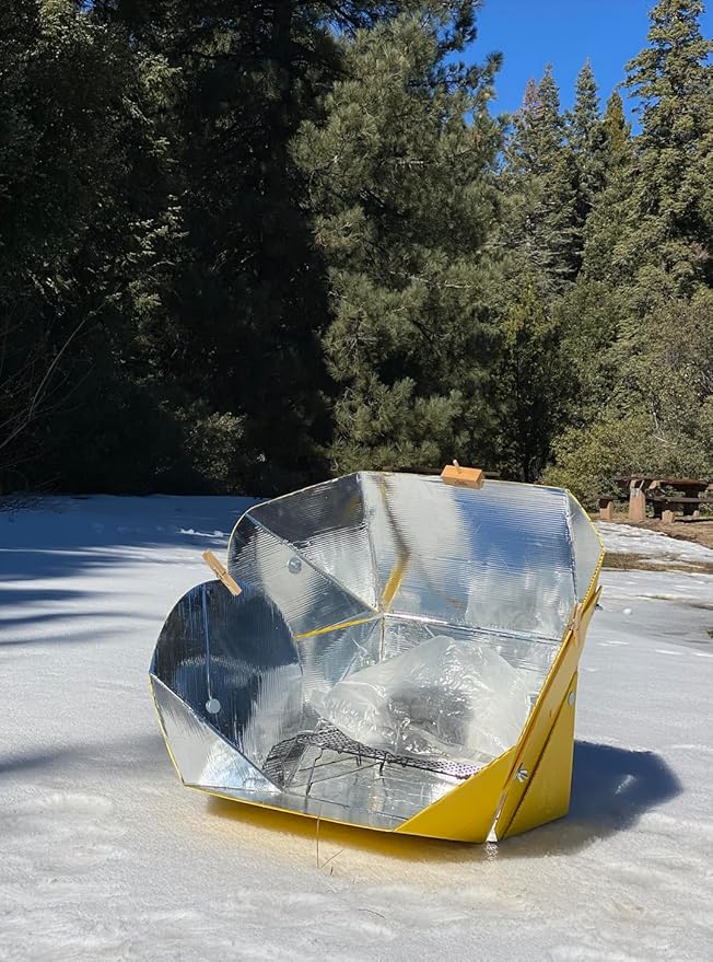 SolCook All Season Solar Cooker - Camping Cookware, Fruit & Food Dehydrator, Camp Stove, Fruit Canning Supplies, Camping Gear, Survival Gear, Emergency Supplies, (17) Camper