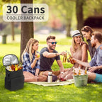 Backpack Cooler for Men and Women Insulated Waterproof Soft Lightweight Cooler Bag Leakproof 30 Cans Travel Camping Picnic Beach