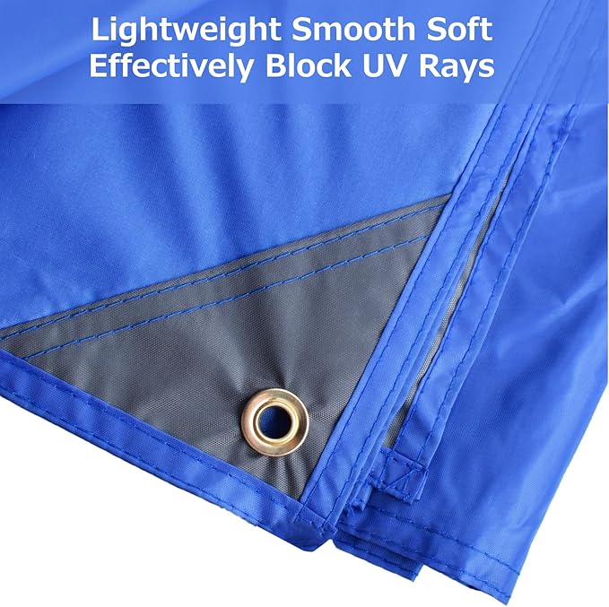 Azarxis Waterproof Camping Tent Tarp Hammock Rain Fly Footprint Ground Cloth Shelter Sunshade Beach Picnic Blanket Mat for Outdoor Camping Park Lawn
