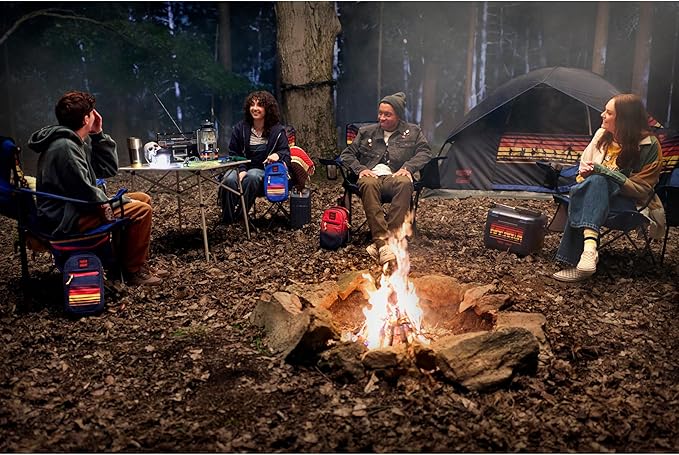 Coleman Stranger Things Outdoor Gear Collection, Limited Edition Stranger Things & Coleman Upside Down Camping Assortment, Cooler/Chair/Tent/Sleeping Bag