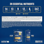 Triple Cheese Mac High Protein Meal (10 Servings) Freeze Dried Prepper Supplies & Emergency Food Supply, 40 Essential Nutritients, Shelf Stable Up to 25 Years, One Can