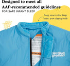 Morrison Outdoors Little Mo 40° Baby Sleeping Bag (6-18 Months) The Camping Sleeping Bag for Babies and Toddlers with Adjustable Open-and-Close Cuffs and Thick, Lofty Insulation.