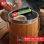 KJ Poultry Kosher Ready Meals - Turkey Shwarma, MRE Meat Meals Ready to Eat, Gluten Free, Halal, (6 Pack) Prepared Entree Fully Cooked, Shelf Stable Microwave Dinner, Travel, Military, Camping