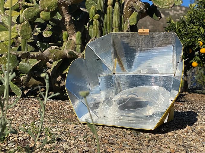 SolCook All Season Solar Cooker - Camping Cookware, Fruit & Food Dehydrator, Camp Stove, Fruit Canning Supplies, Camping Gear, Survival Gear, Emergency Supplies, (17) Camper