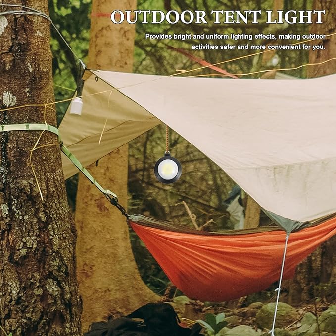 YARNOW Portable Camping Lantern Tent Light Hanging LED Outdoor Emergency Lantern Battery Powered for Hiking Backpacking Camping