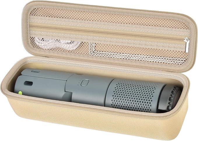 Boobowl Case Compatible with BYSOU/for AsFrost/for SupeDesk/for Outask Camping Light Telescopic and Collapsible Night Mobile Lighting Battery, Outdoor Camping Lantern Bag (Box Only) (Brown)