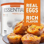 Emergency Essentials, Dried Whole Egg Powder, Emergency Food Supply, High-Protein Survival Food, 33-oz. Large Can, 10-Year Shelf Life