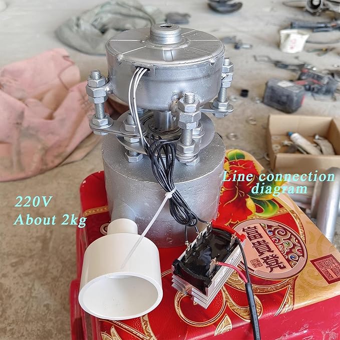 110/220V Micro Hydroelectric Generator, 100W Family Camping Fishing Hydraulic Generator, Hydro Water Generation Power Equipment For Lighting, Charging, Household(110V)