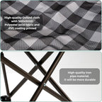 SUNNYFEEL Oversized Folding Camping Chair 800 LBS Heavy Duty for Big Tall People Red Padded Portable Collapsible Chairs with Armrest Cup Holder & Pocket for Outdoor Travel Picnic Camp Sports