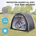 Bike Protection Canopy - Expandable Bicycles Bag, Portable Rainproof Cover | Weather Resistant Shed Organizer, Travel Tent Solution for Yard Children Commuters Gear Transport Accessoire