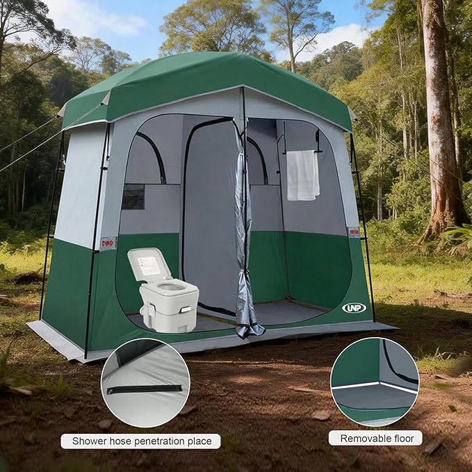Shower Tent, Outdoor Camping Privacy Shelter-Dressing Changing Room-Portable Toilet Tent for Hiking Sun Shelter Picnic Fishing