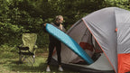 ALPS Mountaineering Trailblazer Insulated Sleeping Pad – Lightweight Backpacking Air Pad with R-Value 8, Cold-Weather Insulation, Compact Pack Size & Pump Sack for Camping and Backcountry Travel