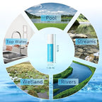 Straw Water Filter, Portable Water Purifier, Gravity Water Filter Filtration System, Straw Water Purification System, Outdoor Emergency and Survival Gear for Hiking, Camping Accessories and Travel