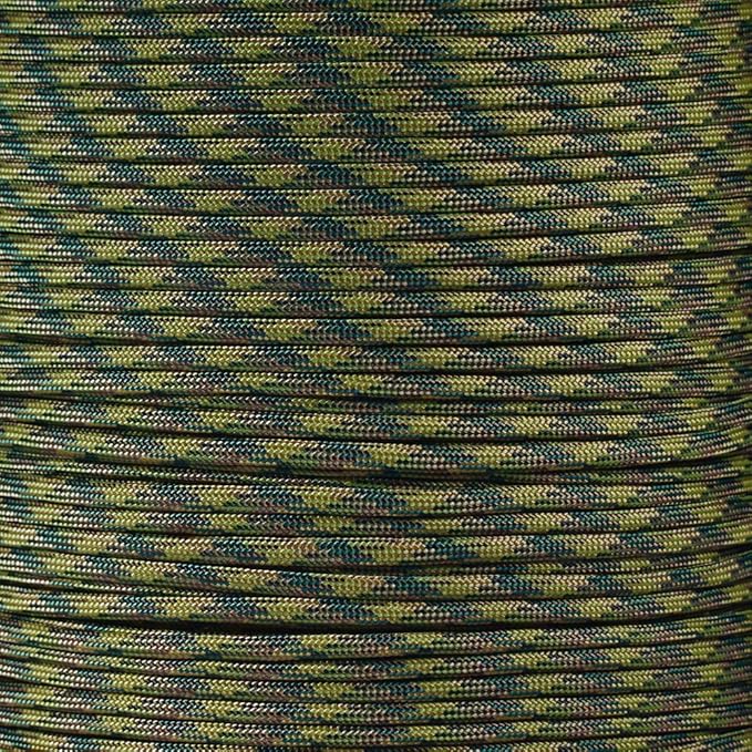 Paracord Planet 550 Paracord – 200+ Colors – Hanks from 10-100 Feet and Spools of 1000 Feet – Great Multi-Use Cord!