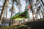 Tentsile Stingray V3 Tree Tent, Camping Hammock Tent, 3P Capacity, Portable Tree House Shelter for Campers, Backyards, Campgrounds, Designed in The UK