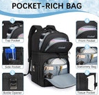 Goloni 40L Insulated Cooler Backpack, Leakproof Lightweight Soft-Sided Cooler with Cooler Compartment