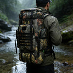 Hiking Backpack for Men 70L/100L Camping Backpack Military Rucksack Molle 3 Days Assault Pack for Climbing | Camping Backpack, 3 Days Assault Pack, for Climbing