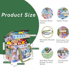 Soft Collapsible Insulated Sided Cooler - 60 Can Large Leakproof Picnic Beach Meal Prep Portable Travel Cooler for Shopping, Kayaking, Road Trips