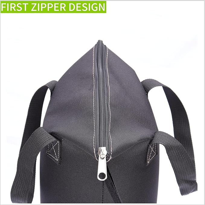 140 LBS Zipper Top Sand Bags for Canopy Legs (Without Sand) Sand Bags for Weight - Sandbags for Gazebo Legs, Pop Up Canopy Tent Weights - Canopy Weight Bags, Set of 4