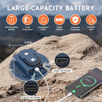 12000mAh 5000LM Camping Lights 2Pack, 42W Tent Light Rechargeable, Flashlight Portable, LED Camping Lantern, Canopy Lights Outdoor, Lanterns for Power Outages, Waterproof Emergency Gear for Hurricane