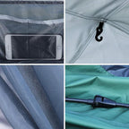 Outdoor Camping and Hiking Tent, Foldable Festival Tent, 3-4 Person Pop Up Tent, for Family, Festival, Backpacking, Backpacking and Mountaineering,