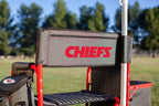 Picnic TIME NFL Unisex-Adult NFL Fusion Camping Chair with Side Table and Soft Cooler, Beach Chair for Adults, Lawn Chair