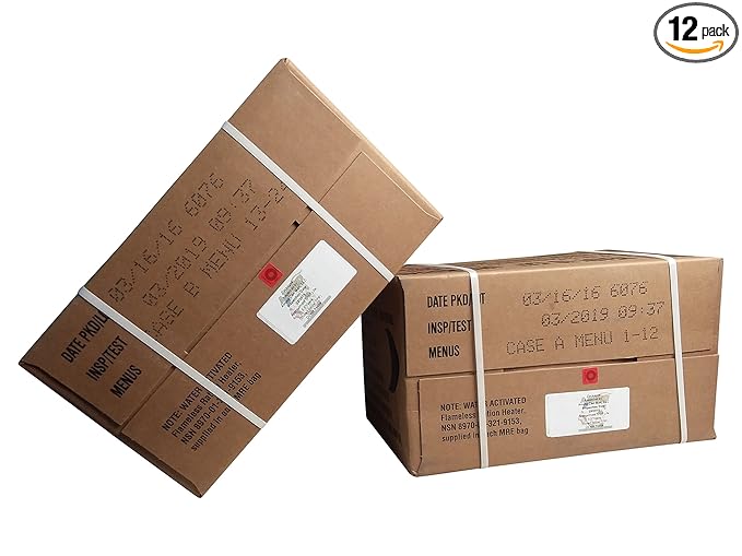 MRE (Meals-Ready-To-Eat) Case-Inspection 03/2019 or Better-ACM MRE Case (Combo Cases A&B)