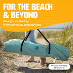 Pop ’N Go® Beach Canopy – Windproof, Beach Tent with Quick Setup, UV Shade, Lightweight & Portable Design – Perfect for Beach Days, Outdoor Play, Camping & Family Adventures (Blue)