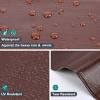 Tarp 20x20FT, 14 Mil Large Tarp, Waterproof Tarps Heavy Duty with Grommets Every 23.6", Thick Plastic Tarp, UV Resistant Tear&Fade Resistant, Reinforced Edges for Outdoor Pool Camp Tent