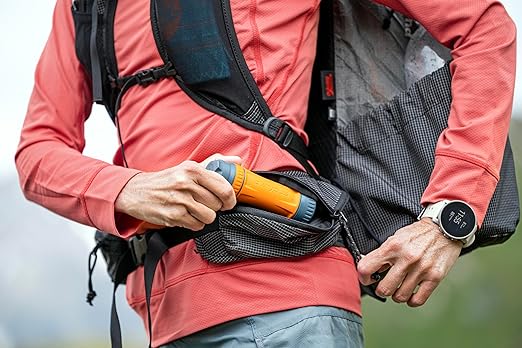 Platypus Quickdraw Ultralight Backpacking Water Filter, Orange