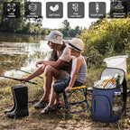 Capolo Cooler Backpack for Men Women Insulated Backpack Cooler Leak Proof Thermal Bag Beverage Soft Cooler Bag Lunch Backpack for Camping 30/45 Cans