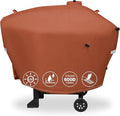 QuliMetal Grill Cover for Camp Chef 24 Pellet Grills, Model DLX 24, SmokePro 24, Woodwind 24 Pro Pellet Grills, PG24, PG24LS, PG24S, PG24SE, PG24LTD, PG24XT, SG24, SmokePro DLX, Anti-UV 600D, Brown