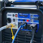 DuroMax XP16000iHT 16,000-Watt Tri Fuel Portable Digital Inverter Generator - Gas, Propane & Natural Gas, Remote Electric Start, Whole Home Power Backup, Transfer Switch Ready, RV & Emergency Ready