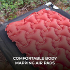 Teton Altos Inflatable Sleeping Pad, Sleeping Mat for Camping, Backpacking, Hiking, Budget Friendly and Durable